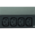 Eaton Basic rack PDU, 1U, L15-30P input, 8.64 kW max, 200-240V, 24A, 10 ft cord, Three-phase, Outlets: (6) C19 Outlet grip