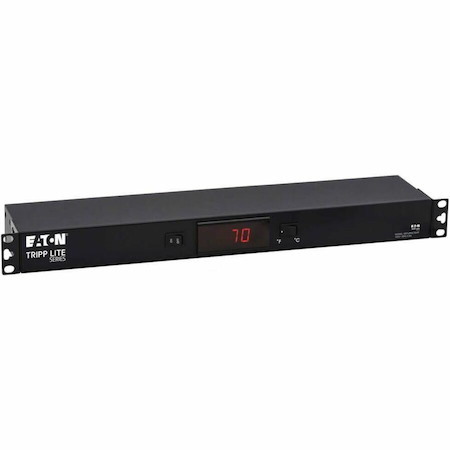 Eaton Tripp Lite Series SmartRack 1U Digital Temperature Sensor, Blanking Panel, LCD