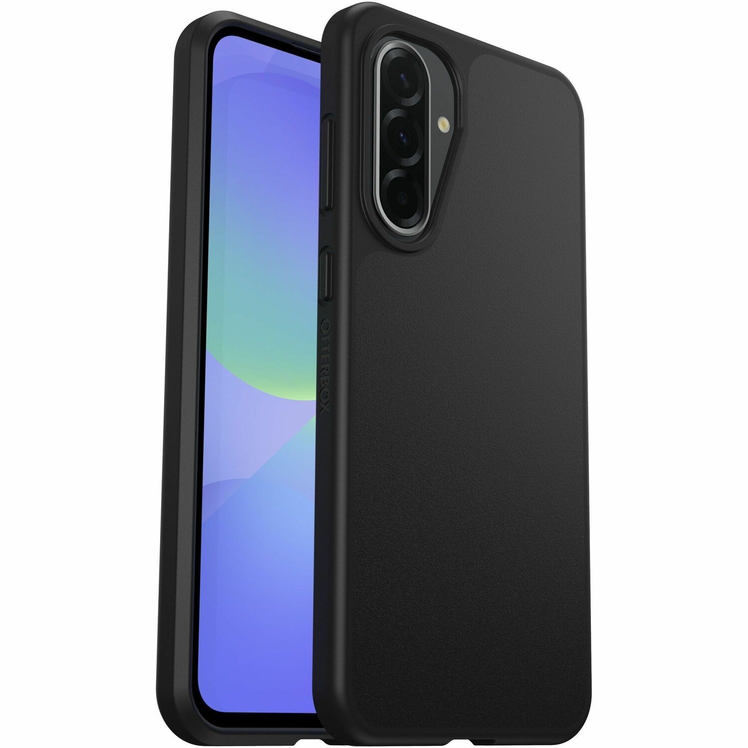 OtterBox React Case for Samsung Galaxy A36 5G Smartphone - Black - Retail - 1 Poly Bag