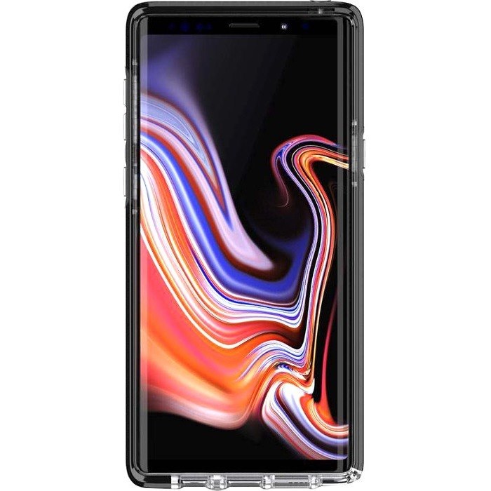 Tech21 Evo Check Case for Samsung Galaxy Note 9 Smartphone - Check Pattern - Smokey Black