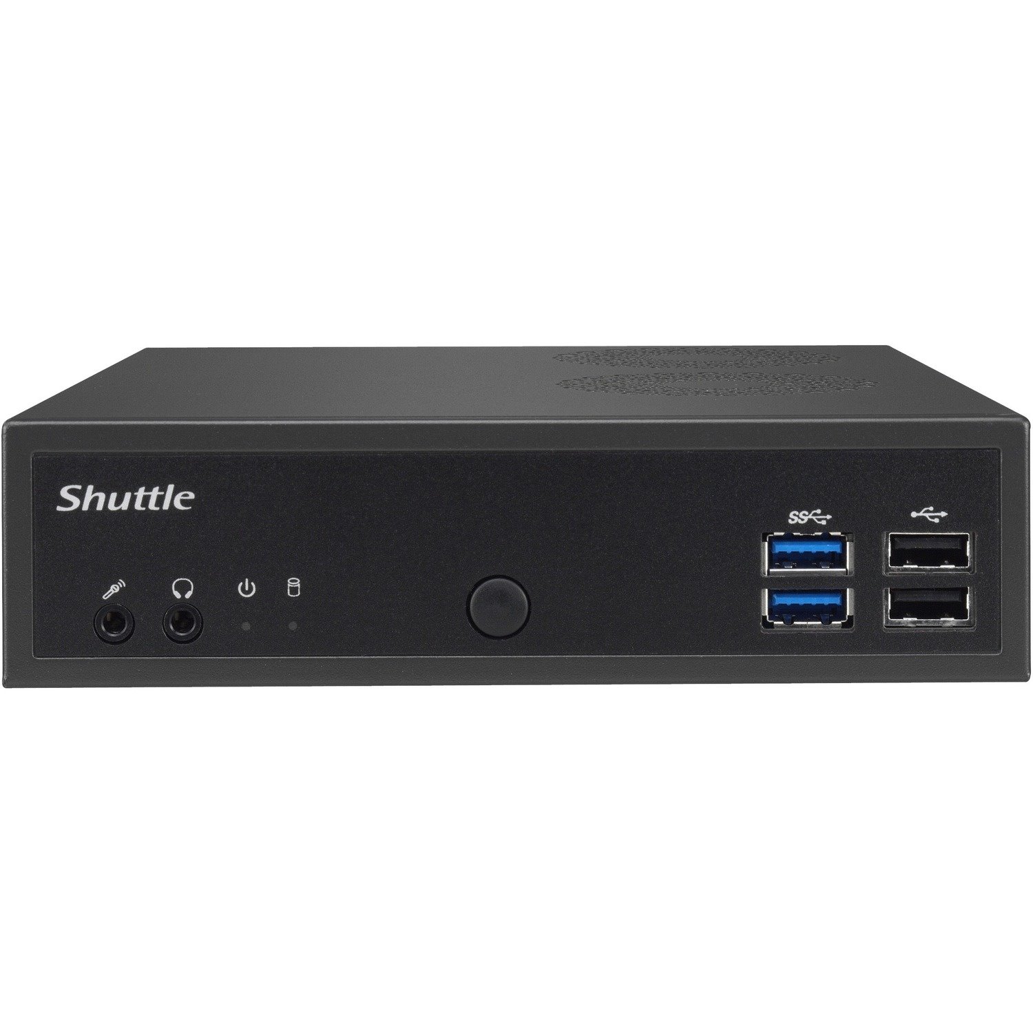 Shuttle XPC slim DH02U3 Barebone System - Slim PC - Core i3 7th Gen i3-7100U 2.40 GHz