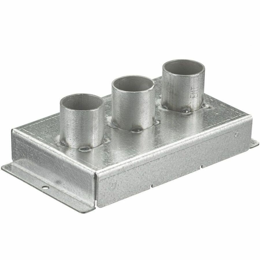 Hubbell Premise Wiring Recessed 8" Series, Replacement Fitting Box, (3) 1" EMT