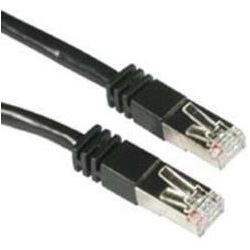 C2G-100ft Cat5e Molded Shielded (STP) Network Patch Cable - Black