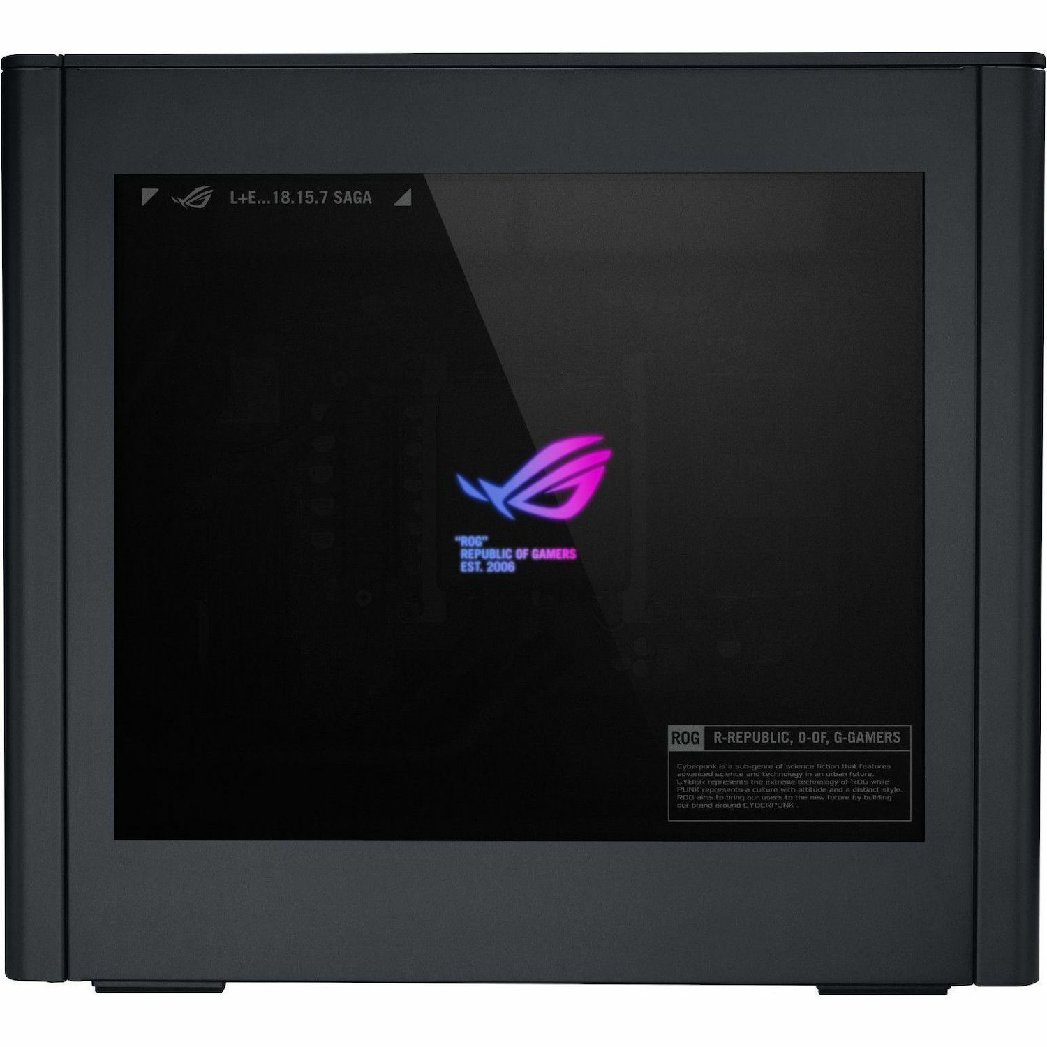 Asus ROG G22CH G22CH-1490KF005W Gaming Desktop Computer - Intel Core i9 14th Gen i9-14900KF - 16 GB - 1 TB SSD - Small Form Factor - Extreme Dark Gray