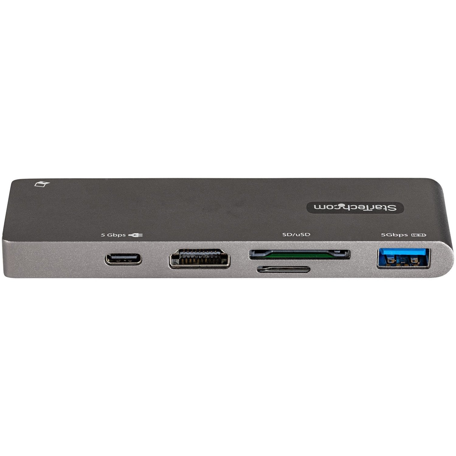 StarTech.com USB C Multiport Adapter for MacBook Pro/Air, USB Type-C to 4K HDMI, Power Delivery, SD/MicroSD, USB 3.0 Hub, USB-C Mini Dock