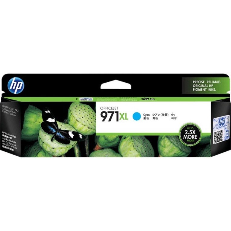 HP 971XL Original Inkjet Ink Cartridge - Cyan Pack