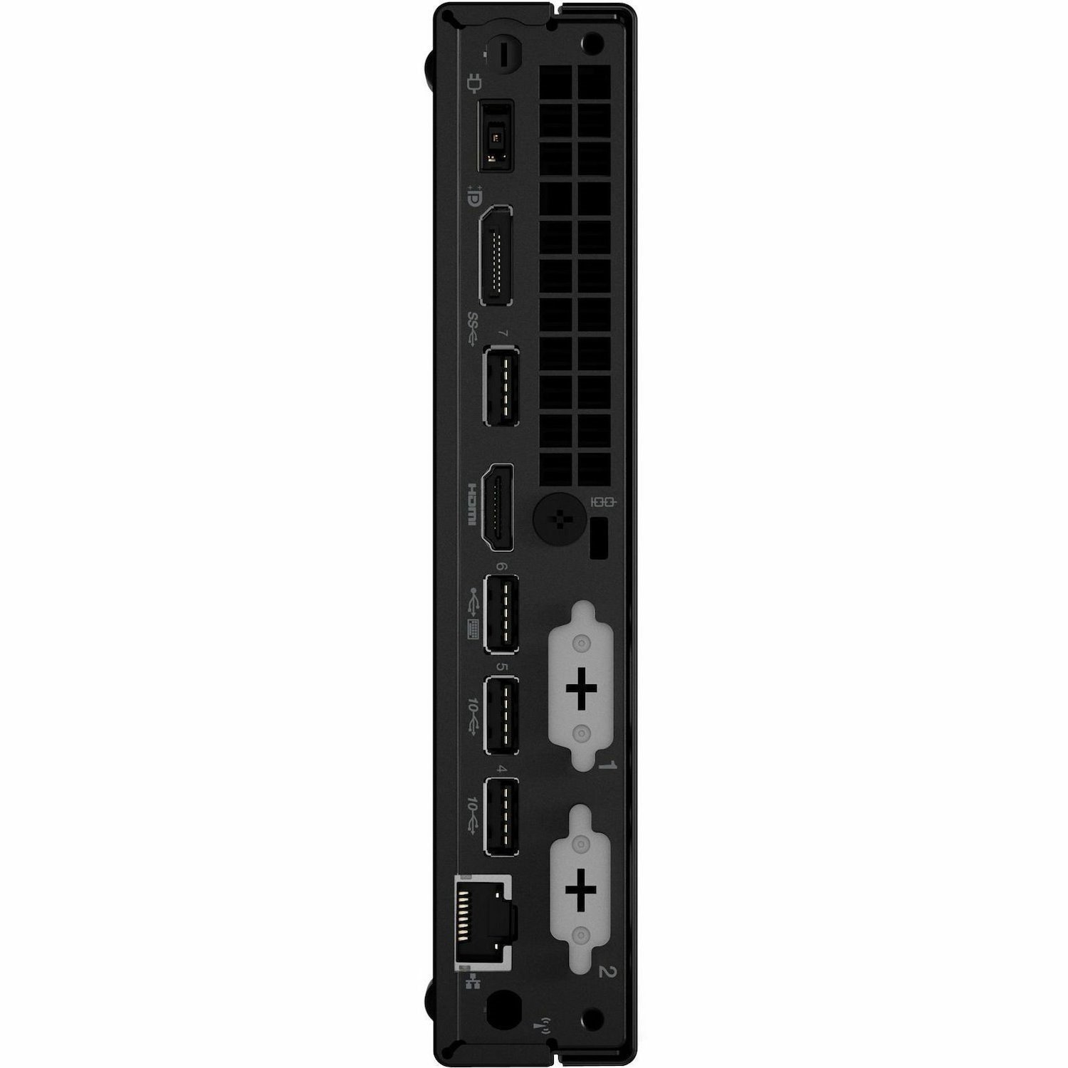 Lenovo ThinkCentre M70q Gen 4 12E3005HAU Desktop Computer - Intel Core i7 13th Gen i7-13700T - 16 GB - 512 GB SSD - Tiny - Black