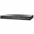 Cisco SF220-24P 24-Port 10/100 PoE Smart Plus Switch