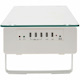 Eaton Tripp Lite Series Monitor Riser for Desk - Height Adjustable, Glass Top, USB and Audio Ports