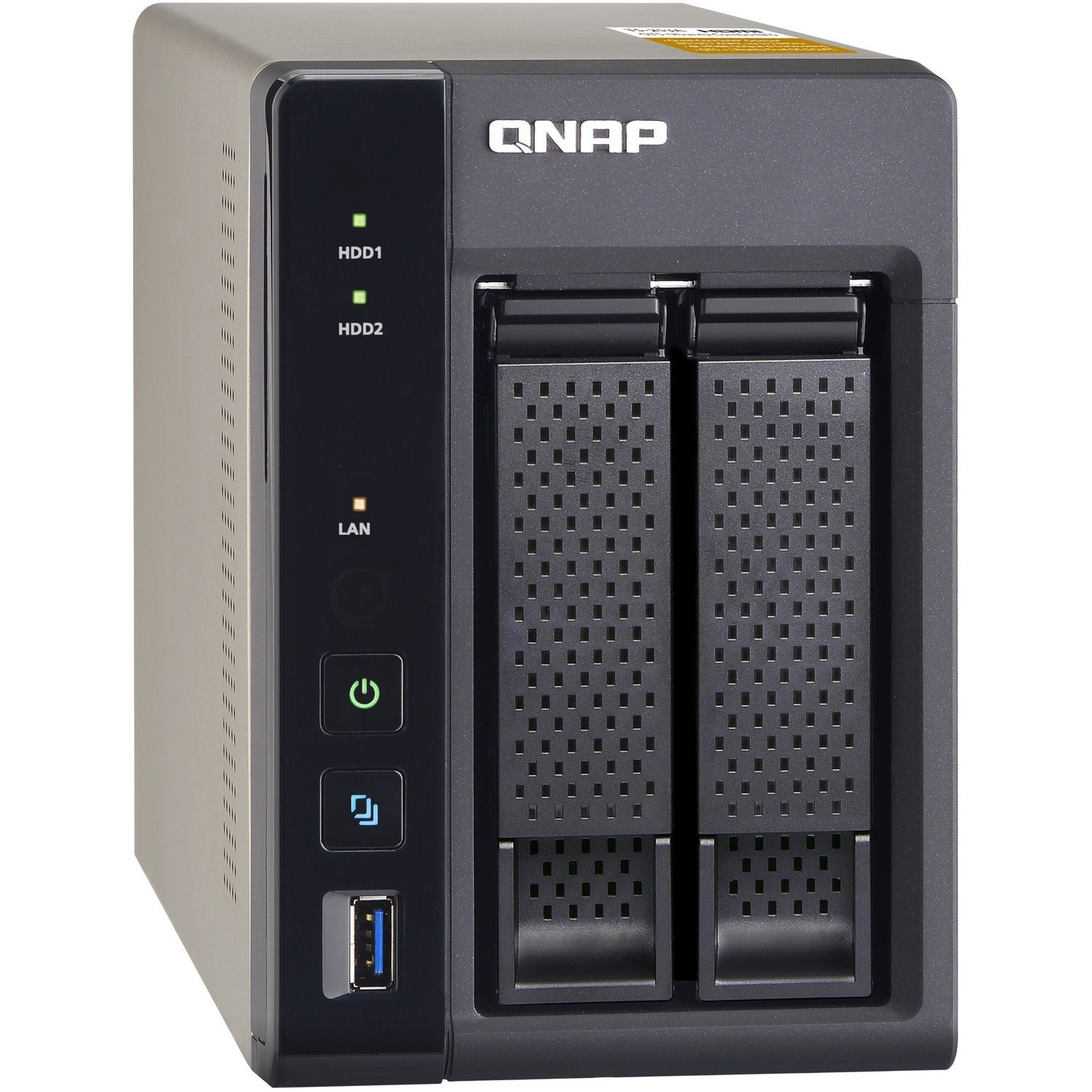 QNAP Turbo NAS TS-253A 2 x Total Bays NAS Storage System Celeron N3150 Quad-core (4 Core) 1.60 GHz - 8 GB RAM - DDR3L SDRAM Desktop