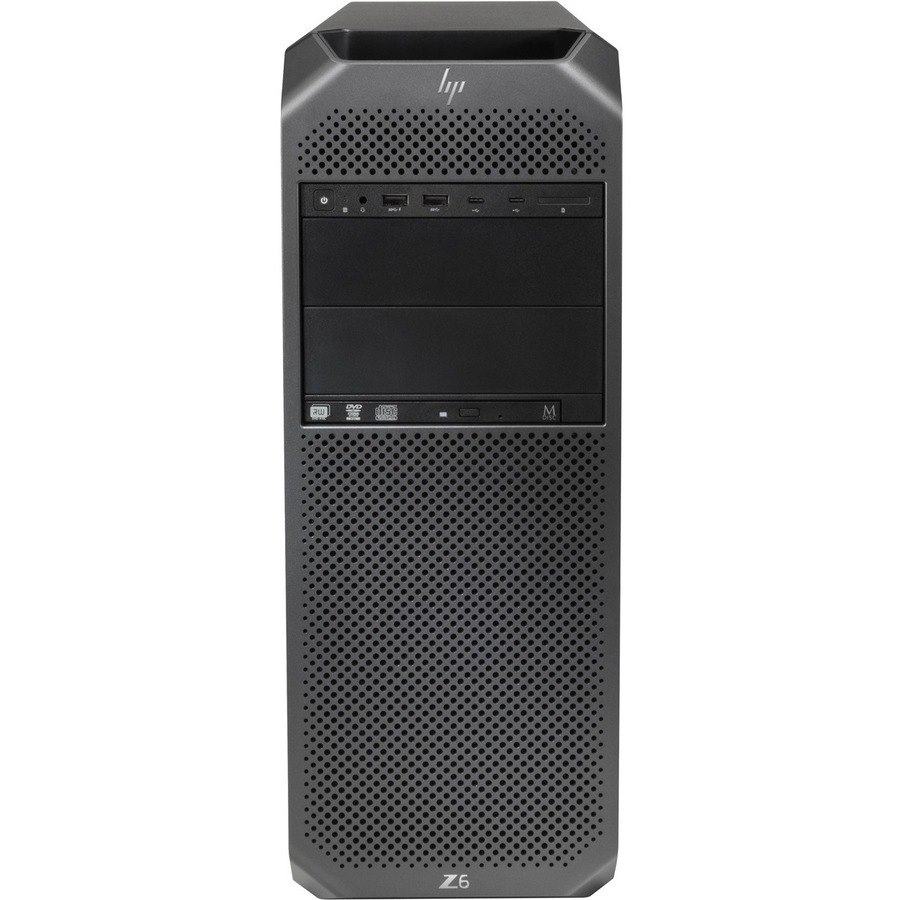 HP Z6 G4 Workstation - 1 Xeon Silver 4116 - 64 GB - 2 TB HDD - 512 GB SSD - Mini-tower - Black
