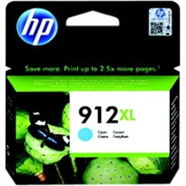 HP 912XL Original High Yield Inkjet Ink Cartridge - Cyan Pack
