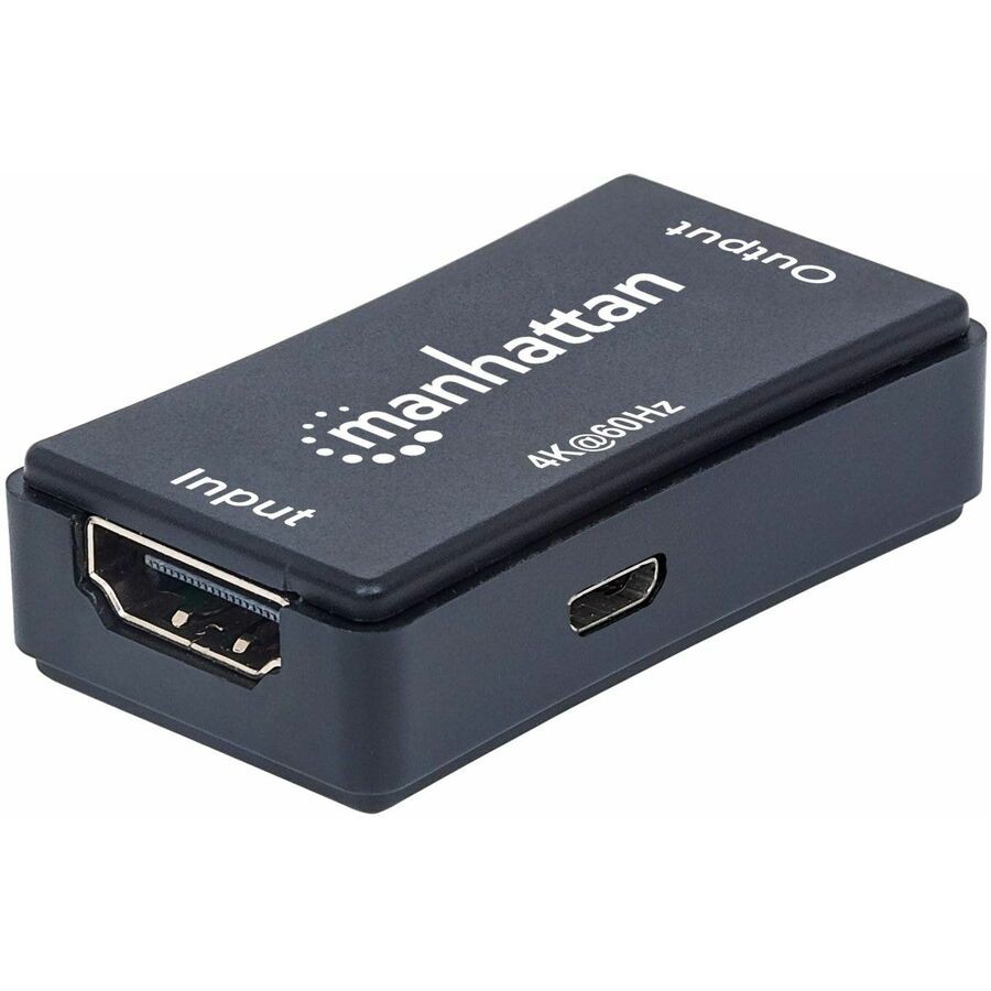 HDMI Repeater, 4K@60Hz, Active, Boosts HDMI Signal up to 40m, Black, Three Year Warranty