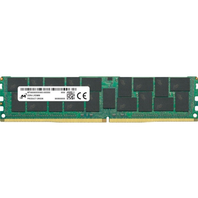 Micron RAM Module for PC/Server, Workstation - 64 GB (1 x 64GB) - DDR4-3200/PC4-25600 DDR4 SDRAM - 3200 MHz Dual-rank Memory - CL22 - 1.20 V