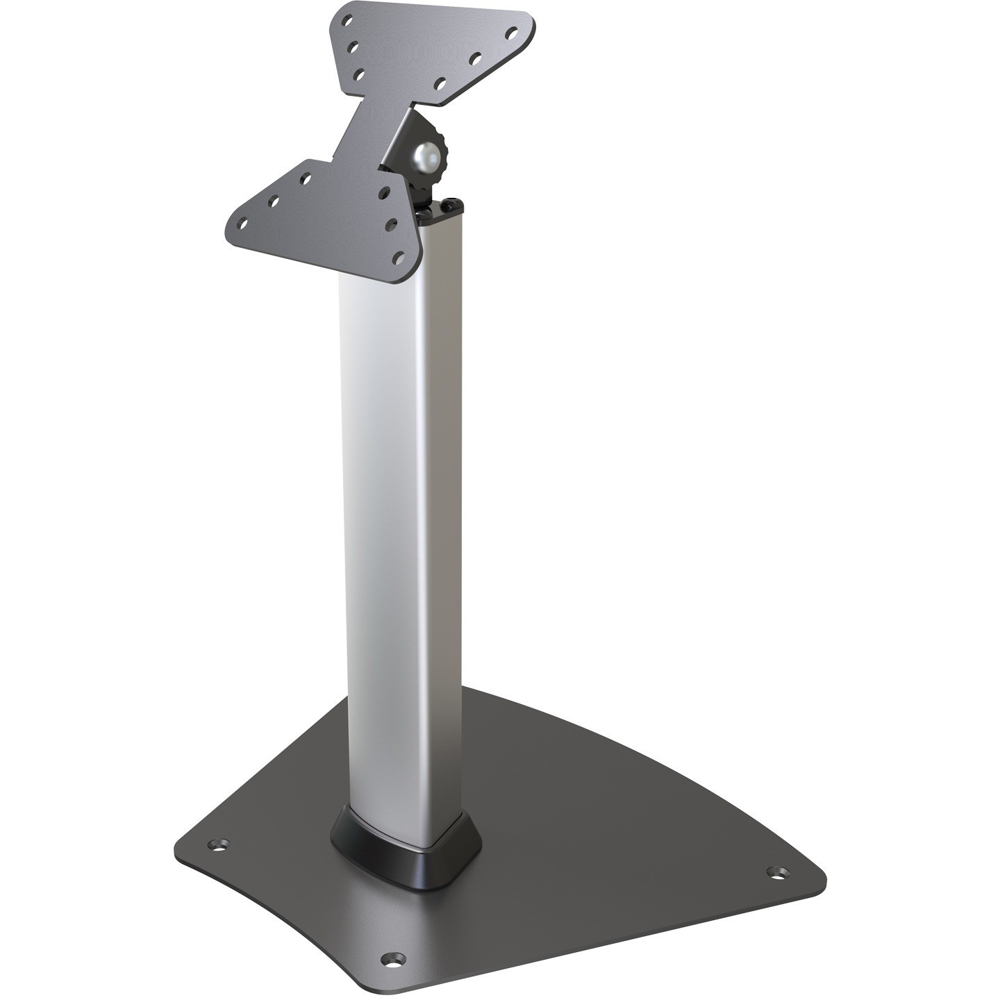 Neomounts Neomounts Pro FPMA-D1500SILVER Desk Mount for Flat Panel Display - Silver