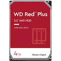 WD Red Plus WD40EFPX 4 TB Hard Drive - 3.5" Internal - SATA (SATA/600) - Conventional Magnetic Recording (CMR) Method
