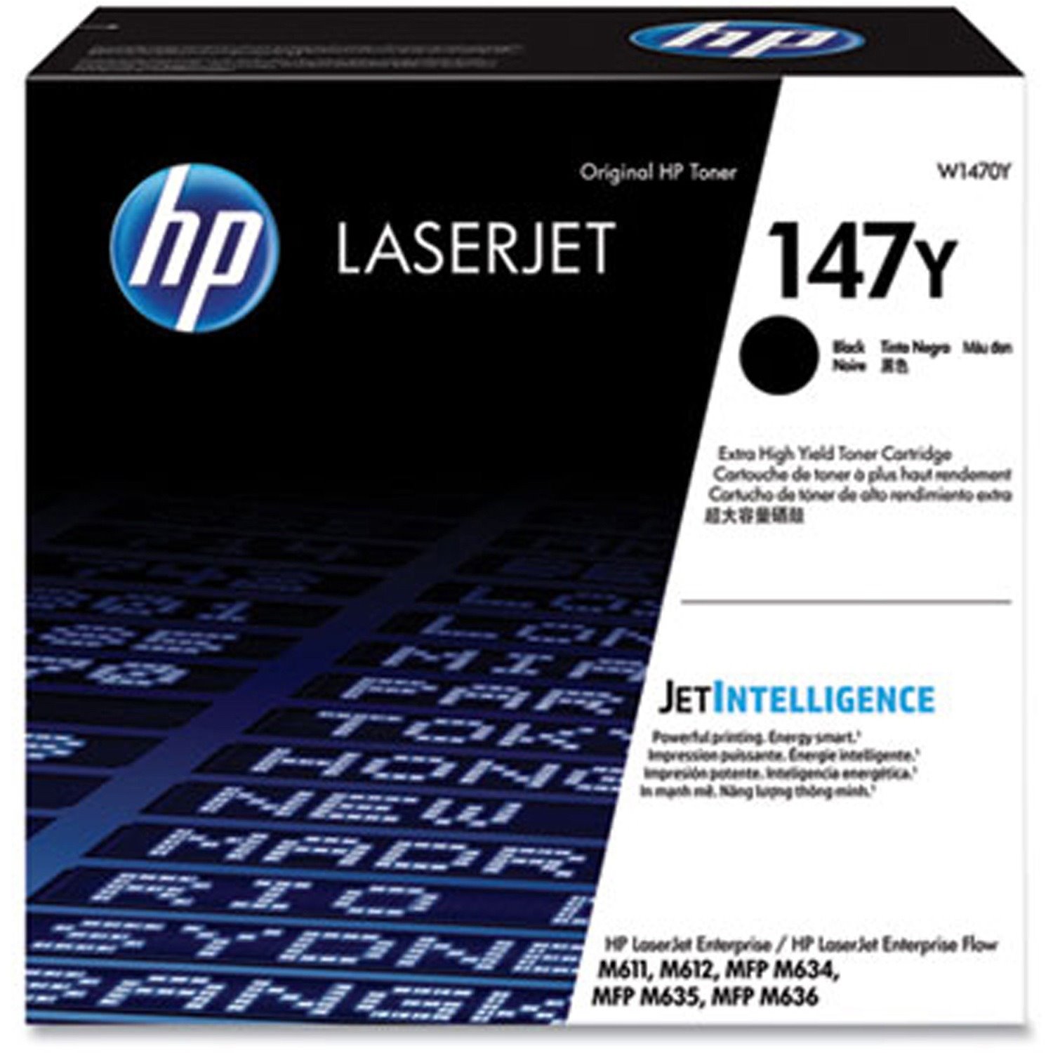 HP 147Y Original Extra High Yield Laser Toner Cartridge - Black - 1 Each
