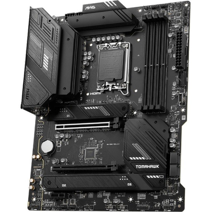 MSI MAG B760 TOMAHAWK WIFI Gaming Desktop Motherboard - Intel B760 Chipset - Socket LGA-1700 - ATX