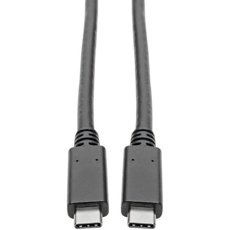 Eaton Tripp Lite Series USB-C Cable (M/M) - USB 3.2, Gen 1 (5 Gbps), USB-IF certified, Thunderbolt 3 Compatible, 6 ft. (1.83 m)
