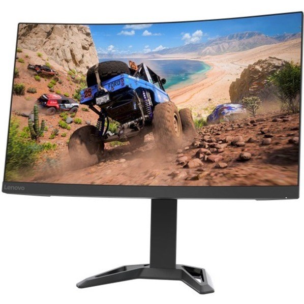 Lenovo G27c-30 27" Class Full HD Curved Screen Gaming LCD Monitor - 16:9 - Raven Black