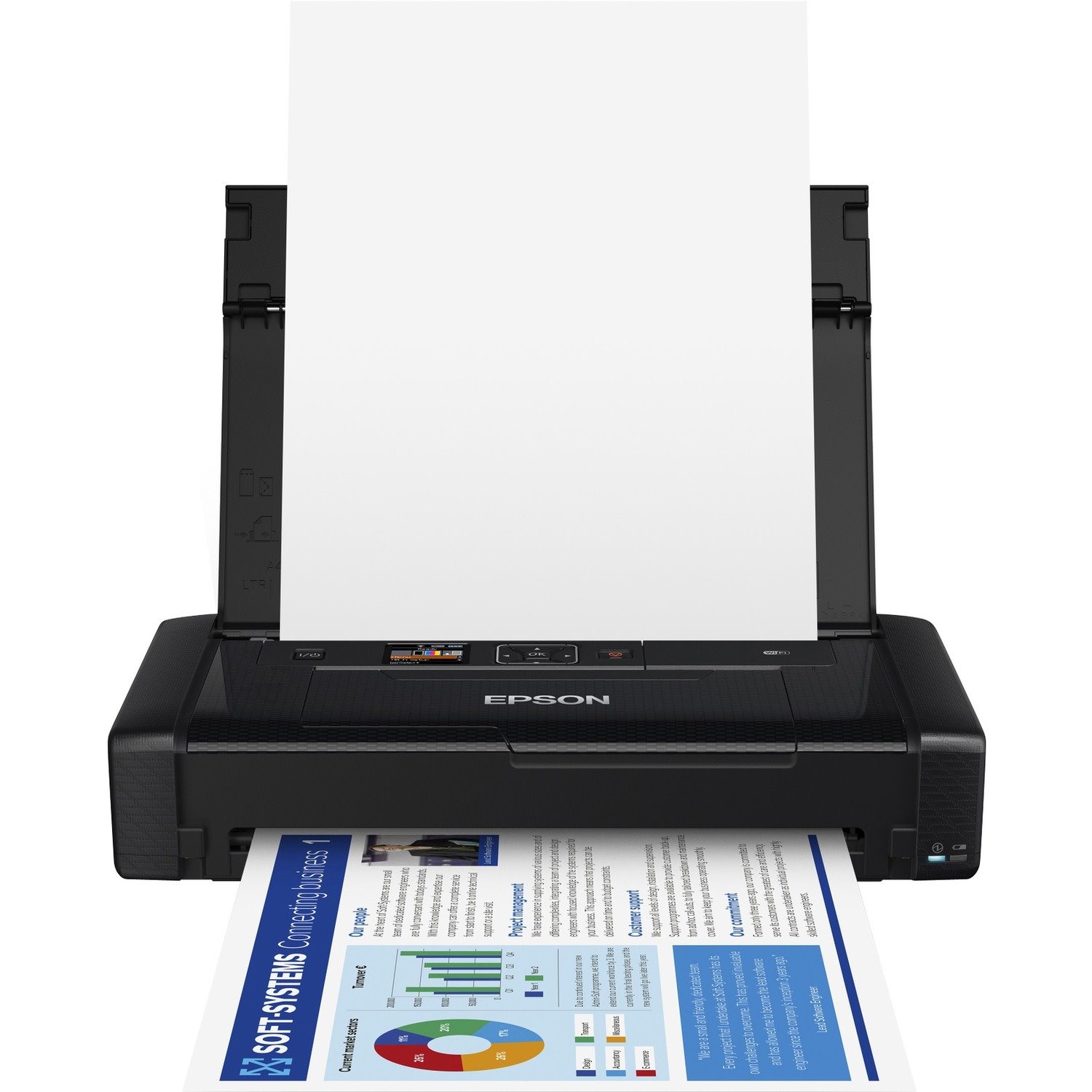 Epson WorkForce WF-110 Portable Inkjet Printer - Color