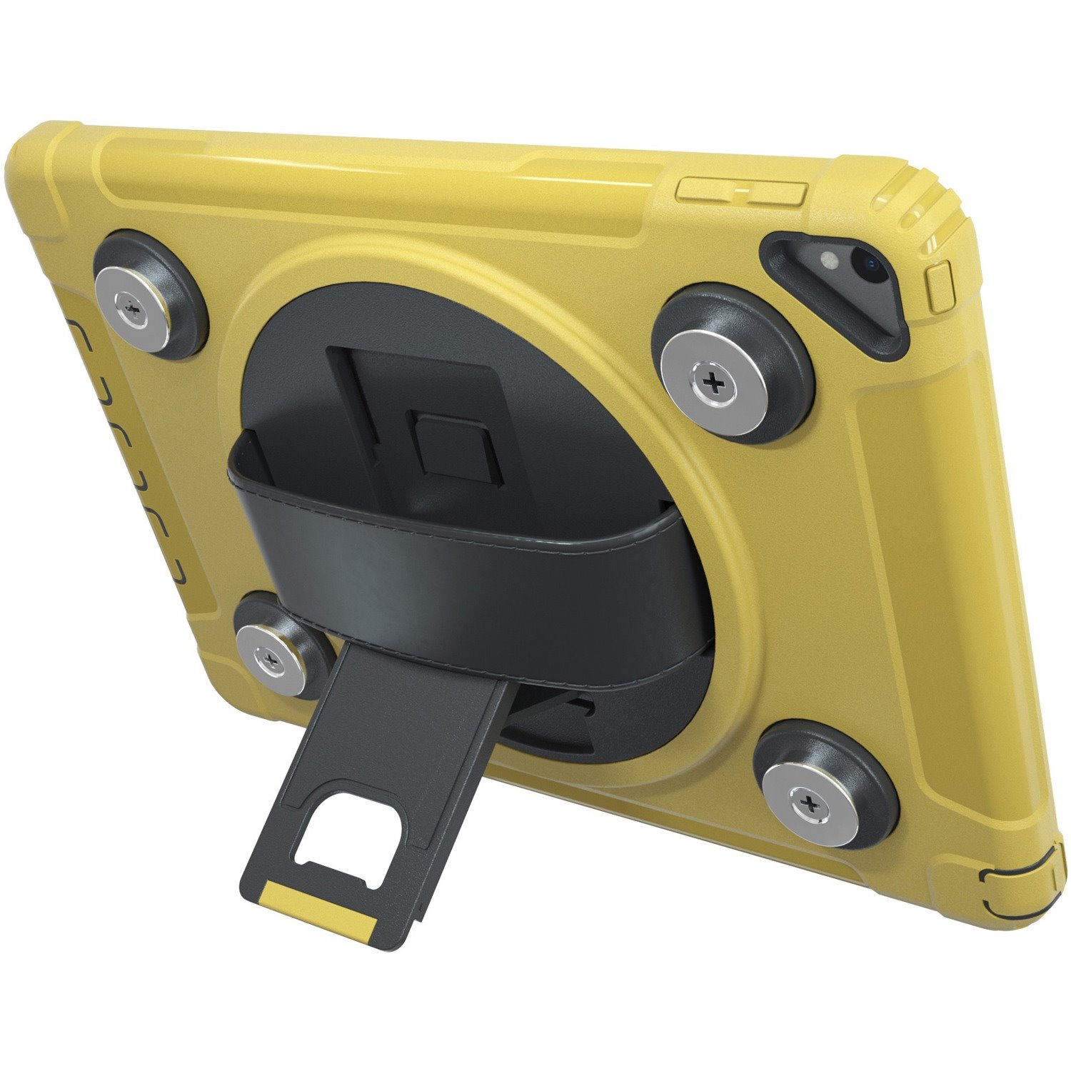 CTA Digital Rugged Carrying Case for 25.9 cm (10.2") to 26.7 cm (10.5") Apple iPad Pro Tablet - Yellow