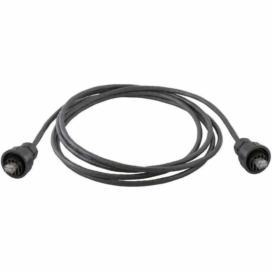 Hubbell Premise Wiring HI-IMPACT Patch Cord, Cat 6 RJ-45 to Cat 6 RJ-45, 45' Length