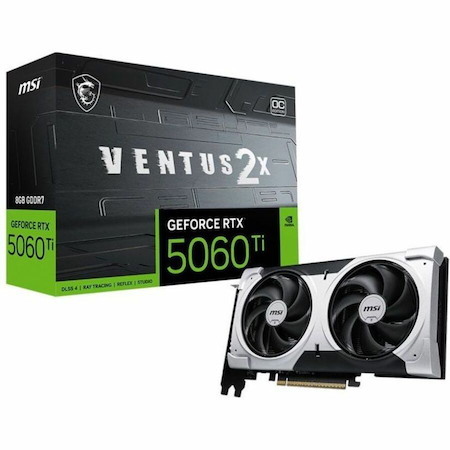 MSI NVIDIA GeForce RTX 5060 Ti Graphic Card - 8 GB GDDR7