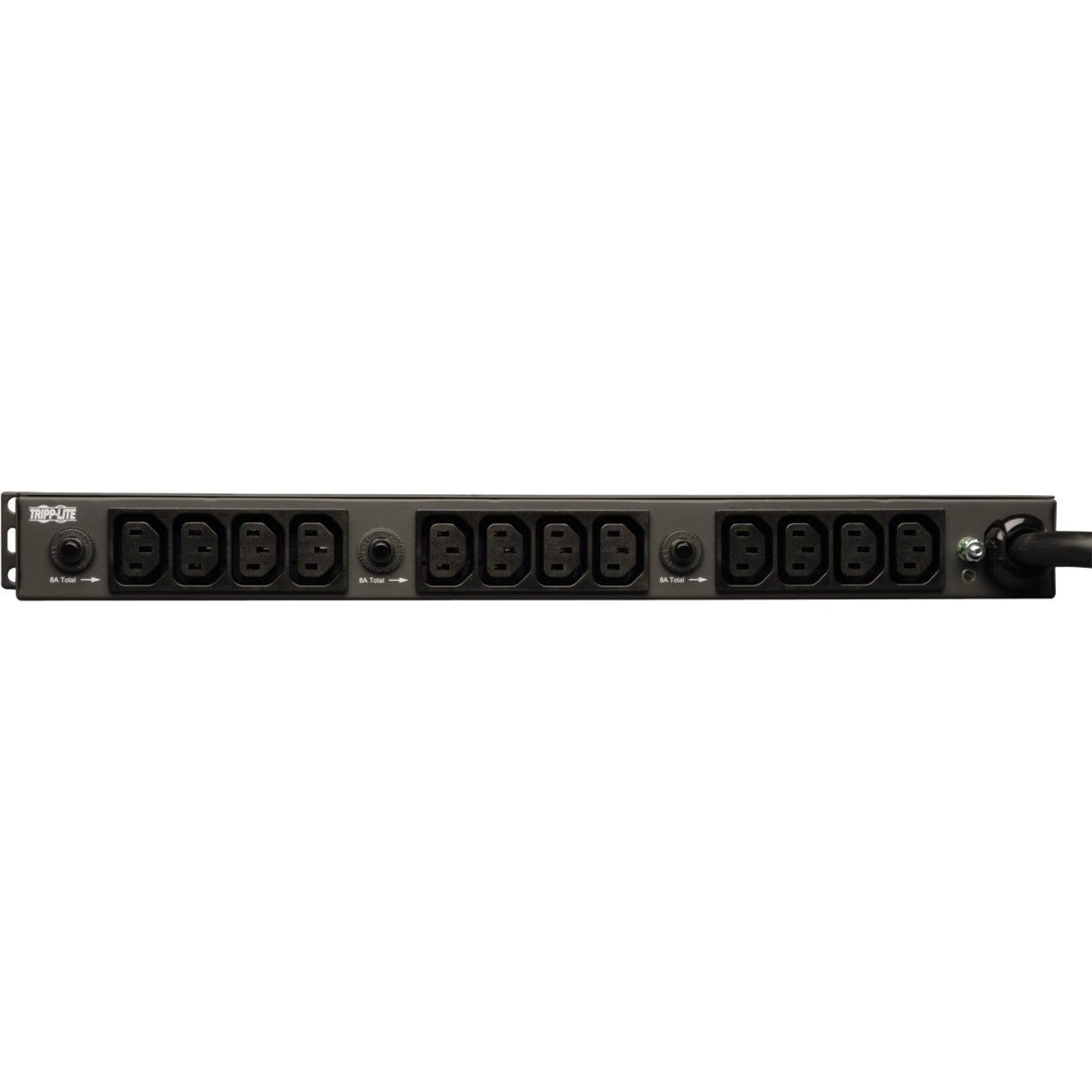 Eaton Tripp Lite Series 5.8kW 200-240V Single-Phase Basic PDU - 16 C13 & 4 C19 Outlets, L6-30P Input, 15 ft. (4.6 m) Cord, 1U Rack-Mount