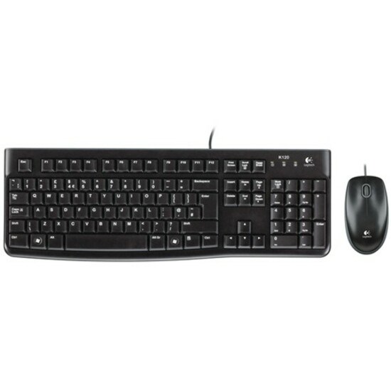 Logitech MK120 Keyboard & Mouse - German