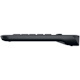 Logitech K400 Plus Keyboard - Wireless Connectivity - USB Interface - TouchPad - QWERTY Layout - Black