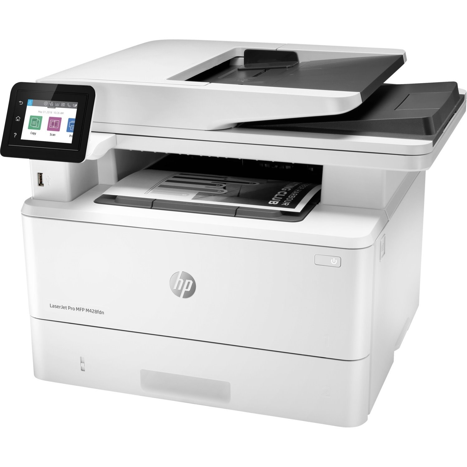 HP LaserJet Pro M428fdn Laser Multifunction Printer - Monochrome