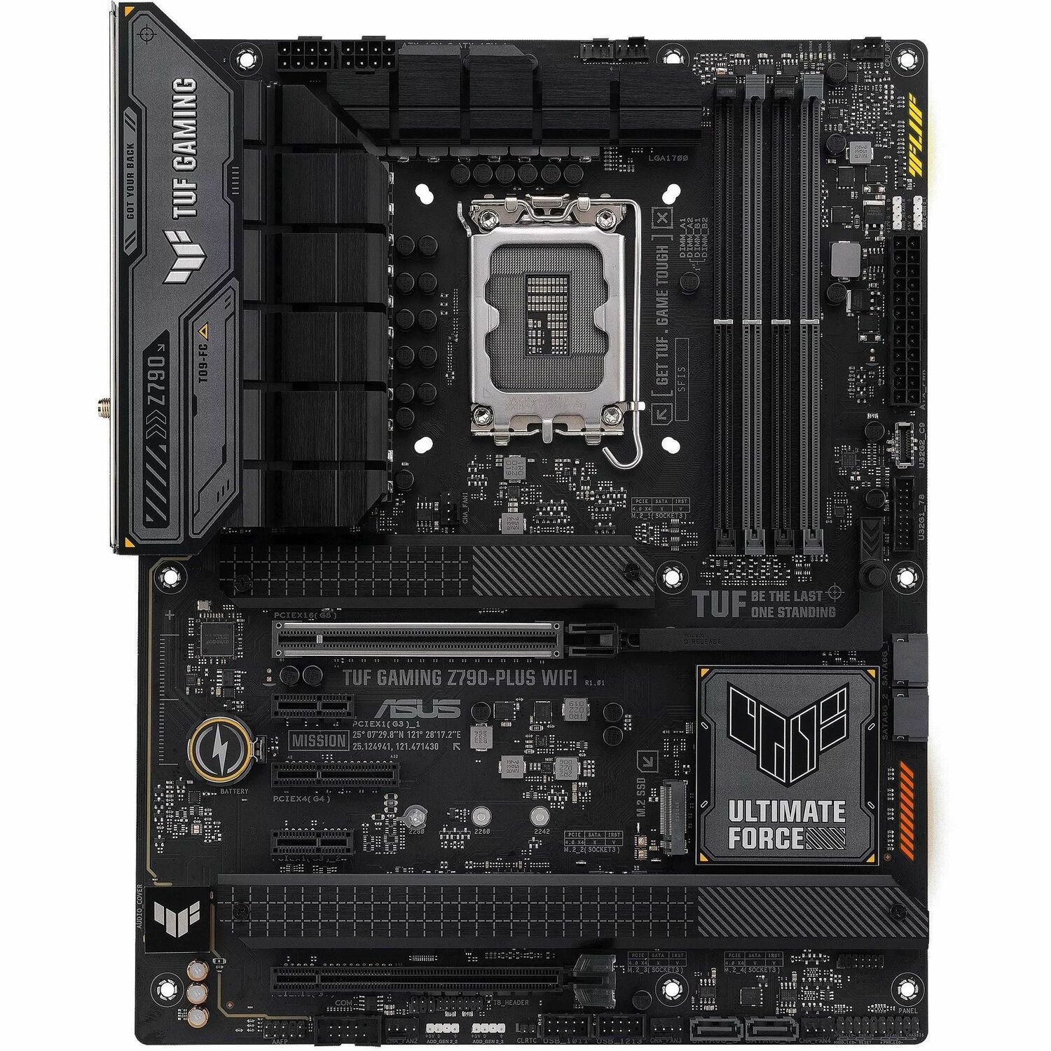 TUF Z790-PLUS WIFI Gaming Desktop Motherboard - Intel Z790 Chipset - Socket LGA-1700 - ATX