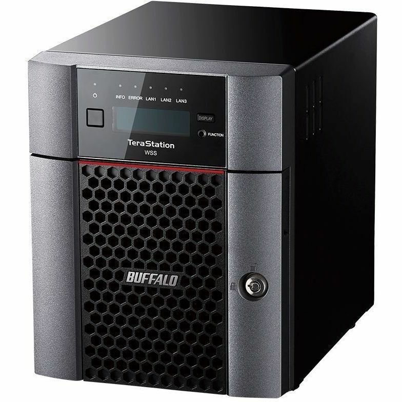 BUFFALO TeraStation WS5420DN 4-Bay Windows Server IoT 2025 Desktop NAS 48TB (4x12TB) HDD Included TAA Compliant