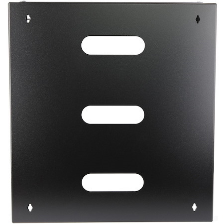 StarTech.com 12U Wall Mount Rack, 14in Deep, 19 inch Wall Mount Network Rack, Wall Mounting Patch Panel Bracket for Switch/IT Equipment