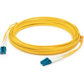 AddOn 6m LC to LC Yellow OM4 Duplex OFNR (Riser-Rated) Fiber Patch Cable