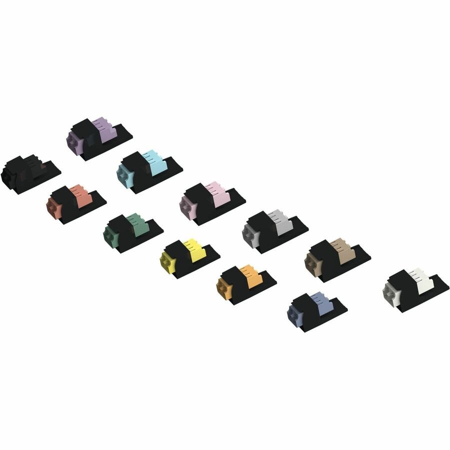 Panduit Mini-Com LC Duplex Non-Keyed Fiber Adapter Module