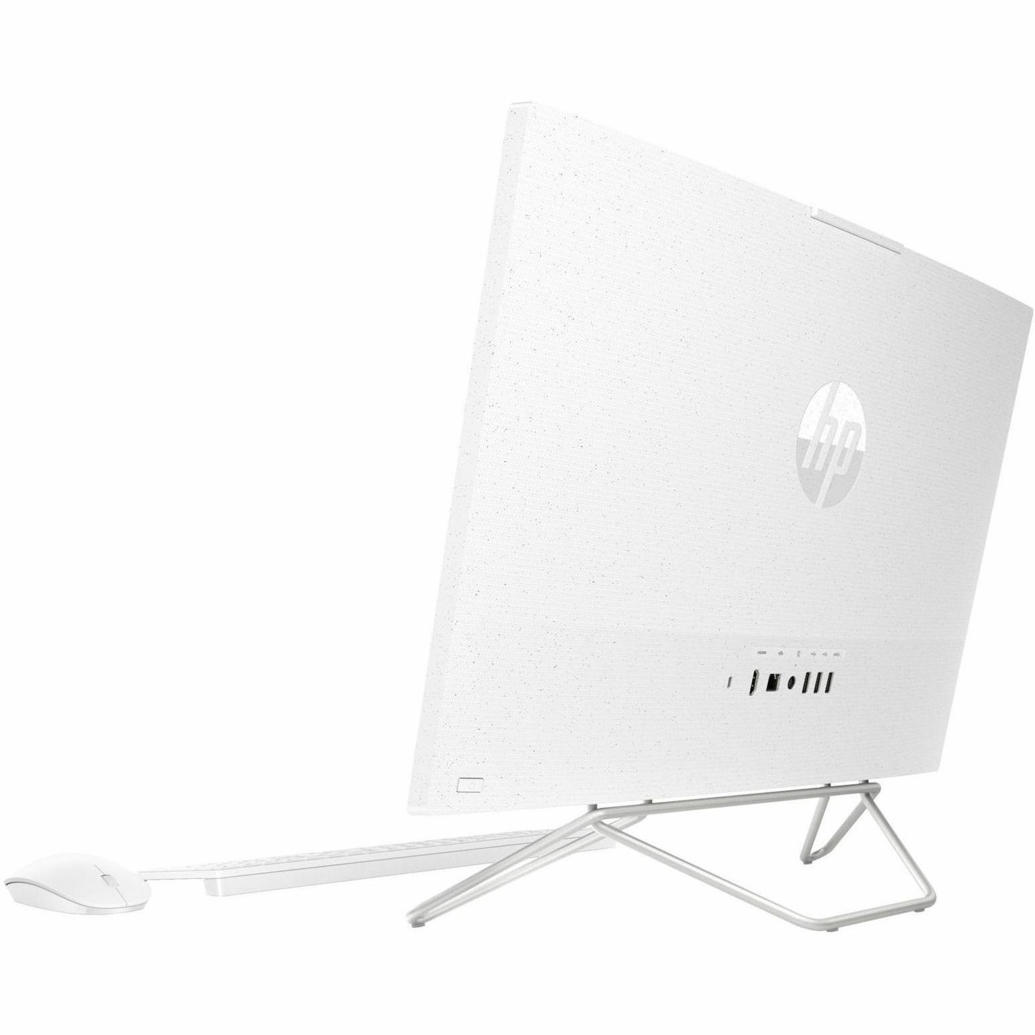 HP 24-cb1000a 24-cb1224 All-in-One Computer - AMD Ryzen 5 5625U - 8 GB - 1 TB SSD - 23.8" Full HD Touchscreen - Desktop - Starry White - Refurbished