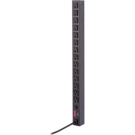 APC NetShelter Basic Rack PDU, 0U, 15A, 100/120V, 14 NEMA 5-15 outlets