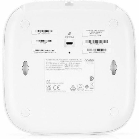 HPE AP-503R Dual Band Wi-Fi 6 IEEE 802.11 a/b/g/n/ac/ax 1.49 Gbit/s Wireless Access Point - Indoor