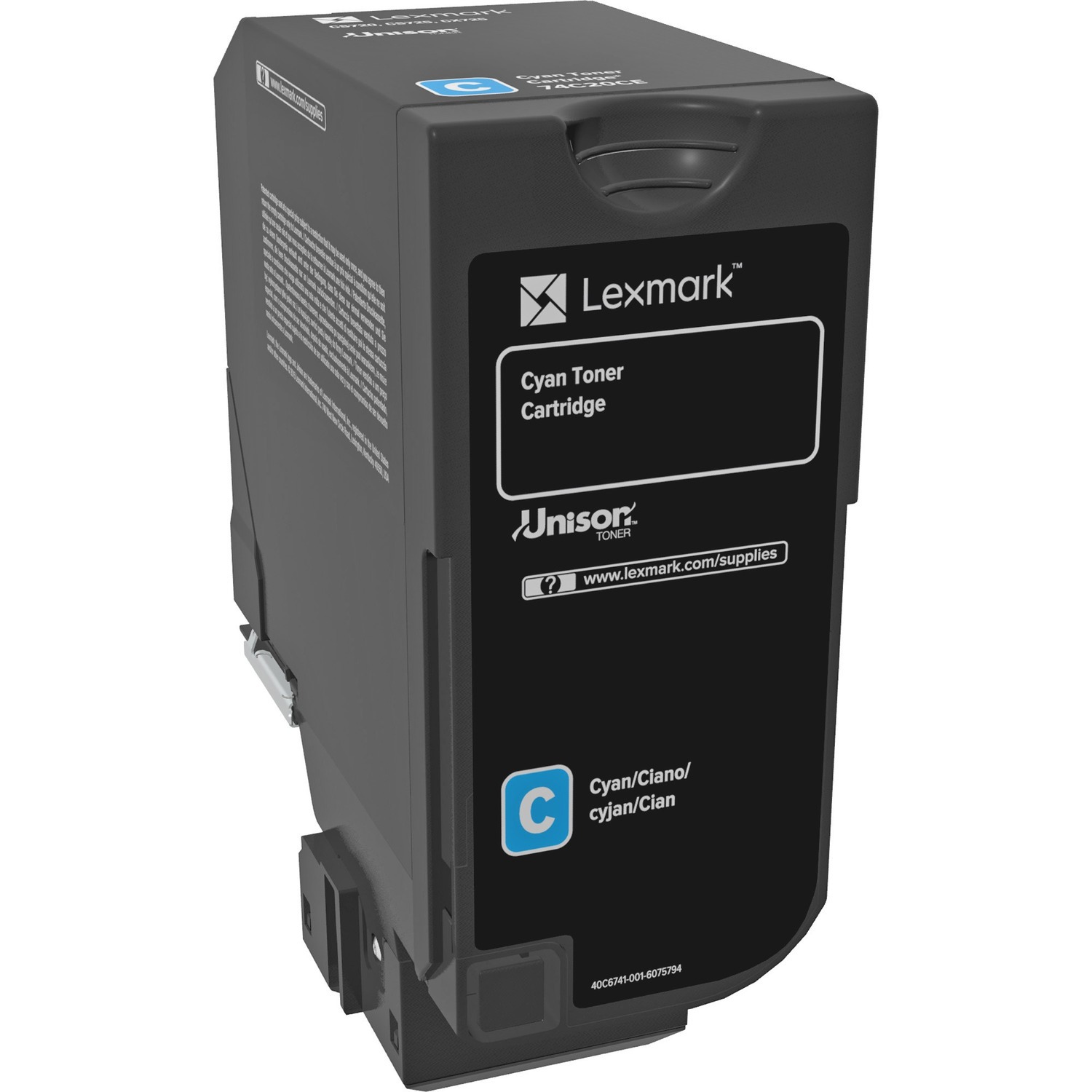 Lexmark Original Standard Yield Laser Toner Cartridge - Cyan Pack