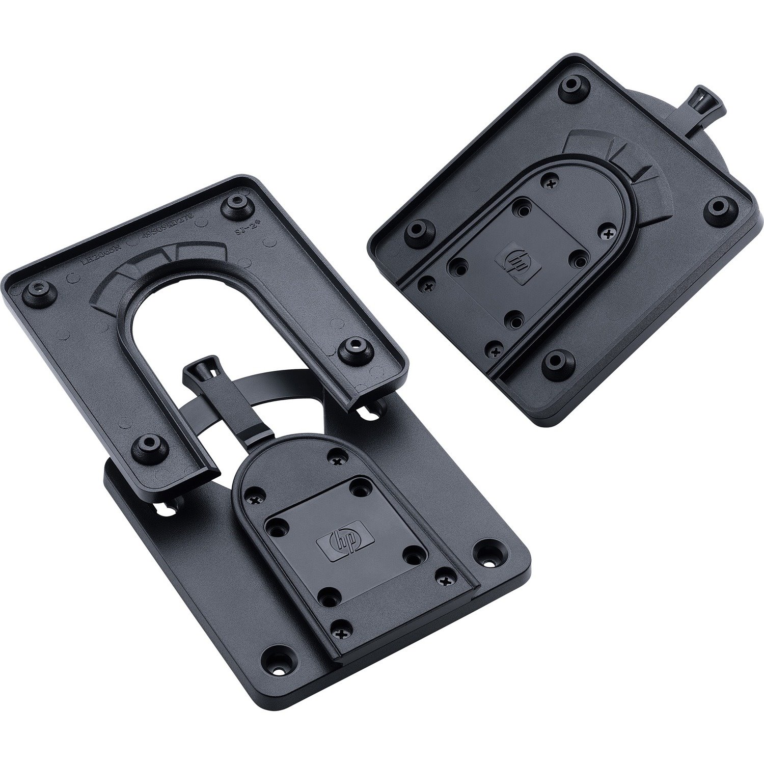 HP Quick Release Bracket for Monitor, Mini PC, Display Stand, Mounting Arm, Wall Mount - Black