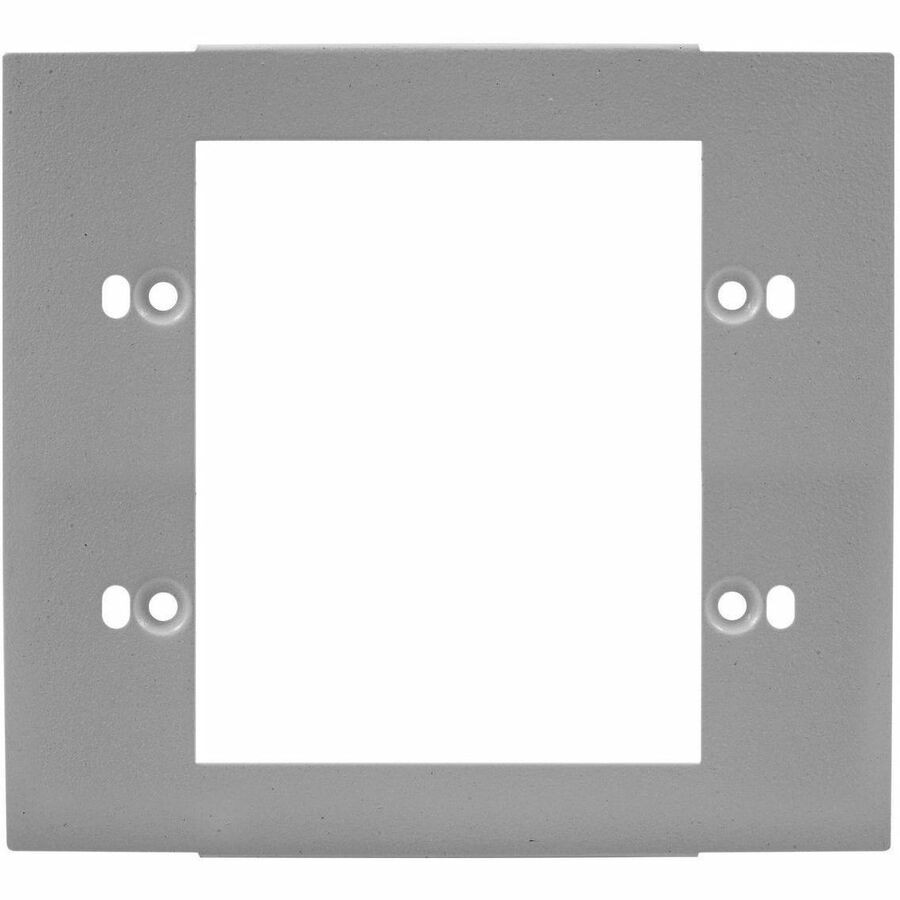 Hubbell Premise Wiring Metal Raceway, Plate, 2-Gang, Device Cover, HBL4750 Series, Gray