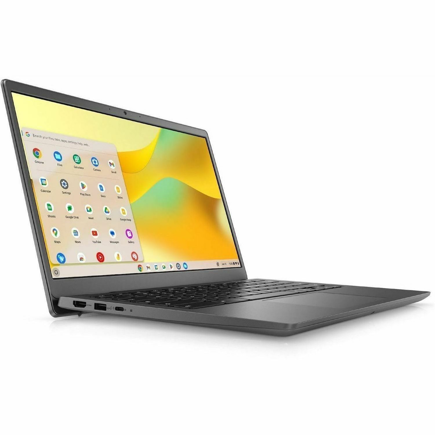 Dell Latitude 3000 3445 14" Chromebook - Full HD Plus - AMD Ryzen 3 7320C - 4 GB - 64 GB Flash Memory - English (US) Keyboard - Gray