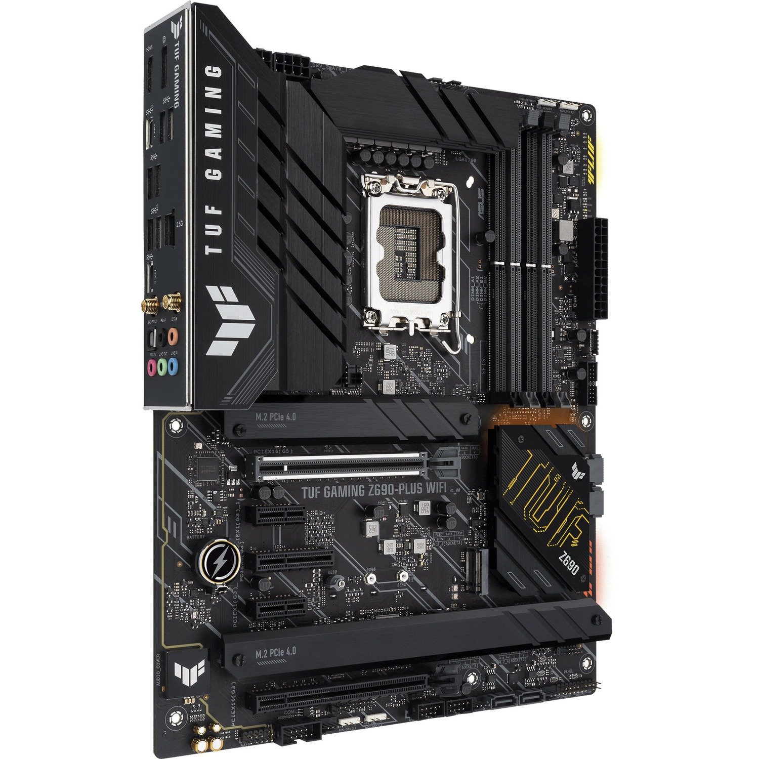 TUF GAMING Z690-PLUS WIFI Gaming Desktop Motherboard - Intel Z690 Chipset - Socket LGA-1700 - Intel Optane Memory Ready - ATX