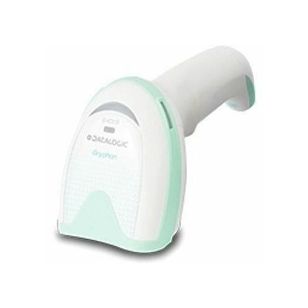Datalogic Gryphon GM4500 Retail, Healthcare, Transportation Handheld Barcode Scanner Kit - Wireless Connectivity - Light Green, Light Grey