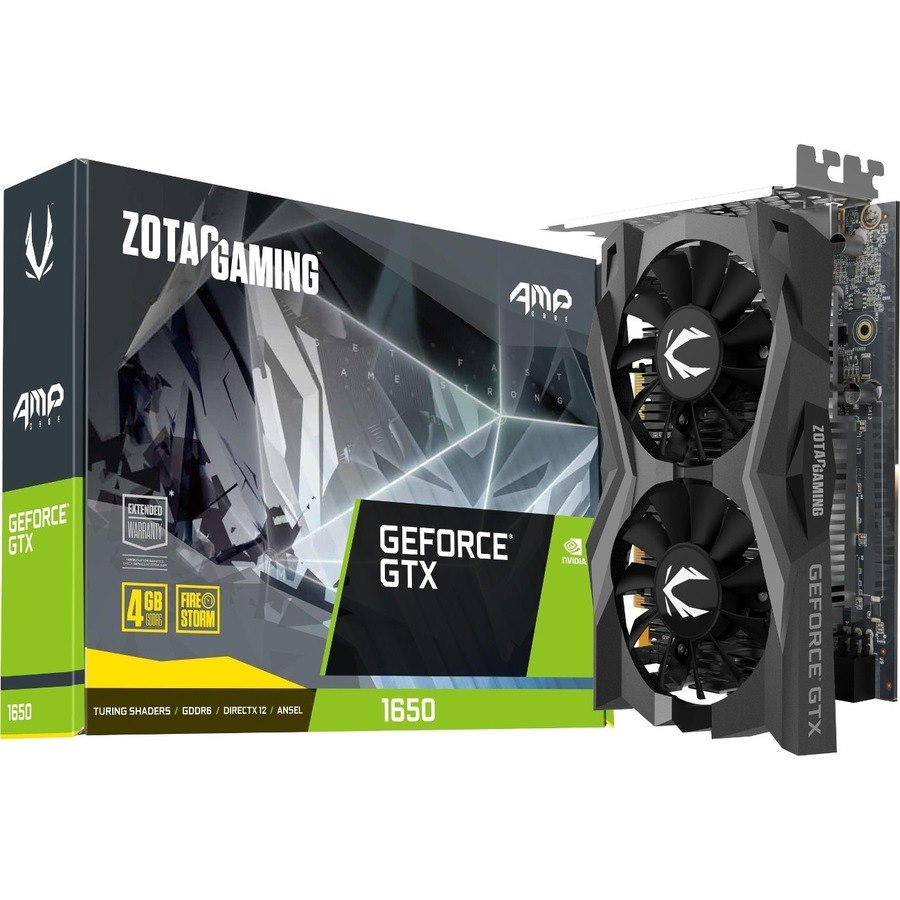 Zotac NVIDIA GeForce GTX 1650 Graphic Card - 4 GB GDDR6