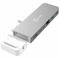 j5create JCD395 USB Type C Docking Station for TV, Flash Drive, Projector - Charging Capability