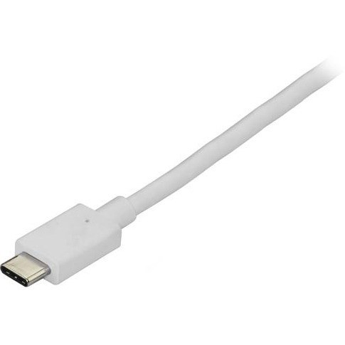 StarTech.com 3ft/1m USB C to DisplayPort 1.2 Cable 4K 60Hz - USB Type-C to DP Video Adapter Monitor Cable HBR2 - TB3 Compatible - White