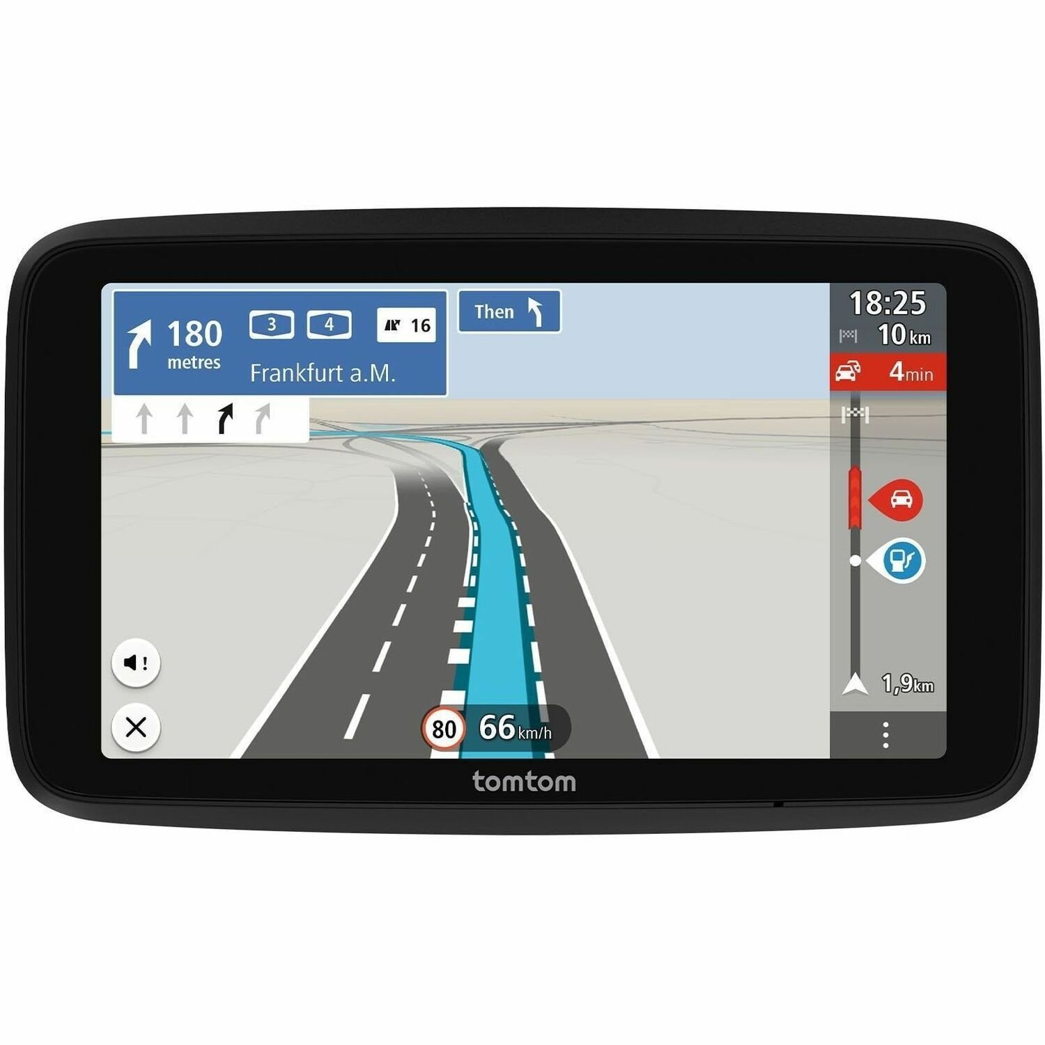 TomTom GO Classic Automobile Portable GPS Navigator - Black